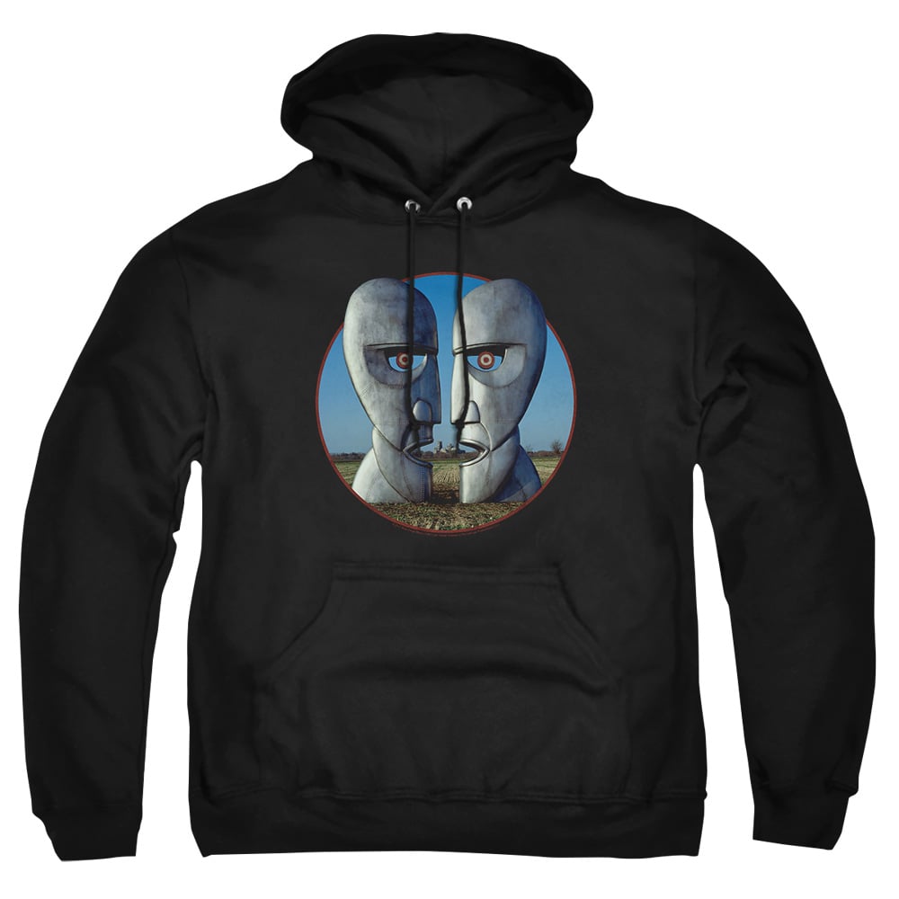 PERRY221-AFTH-4 Pink Floyd Division Bell Cover Adult Pullover Hoodie, Black - Extra Large