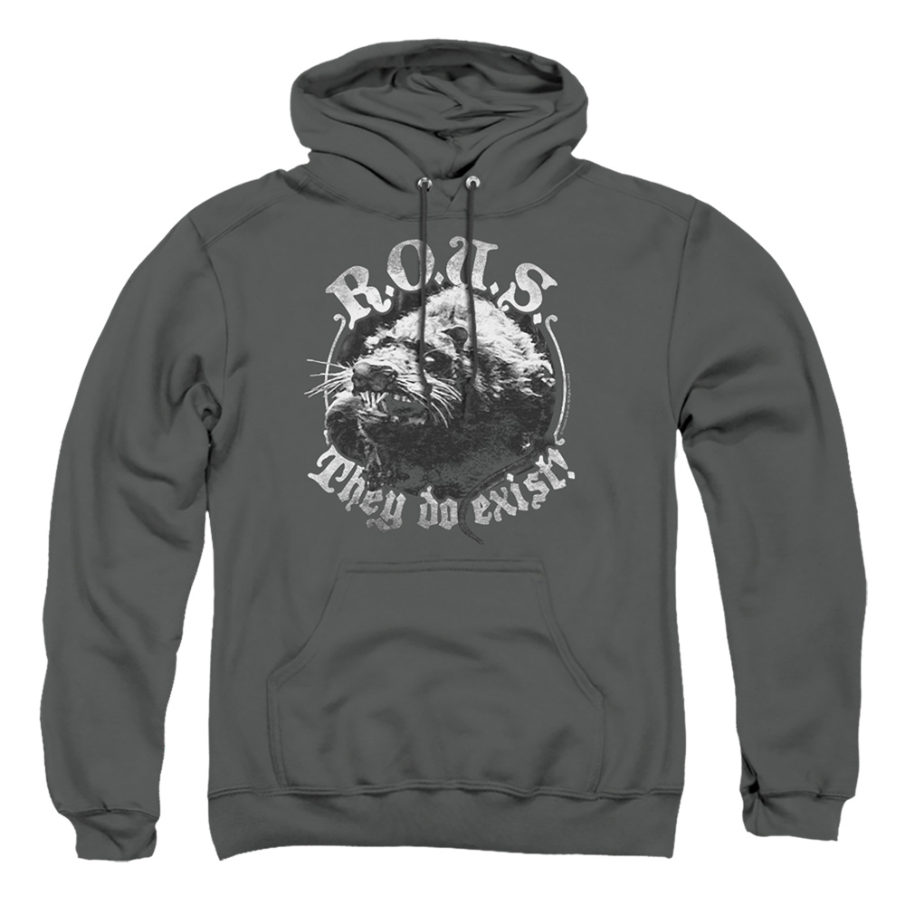 PB111F-AFTH-2 Princess Bride They Do Exist Adult Pullover Hoodie, Charcoal - Medium