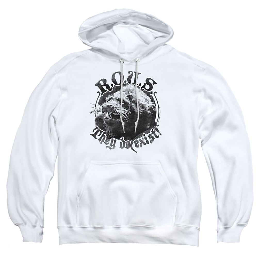 PB111H-AFTH-3 Princess Bride They Do Exist Adult Pullover Hoodie, White - Large