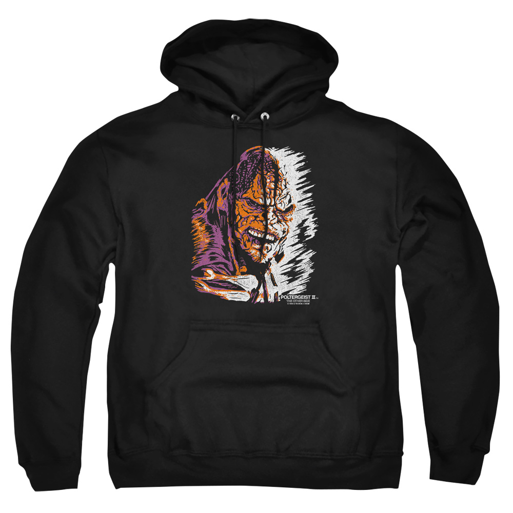 MGM311-AFTH-2 Poltergeist II Kane Worm Adult Pullover Hoodie, Black - Medium