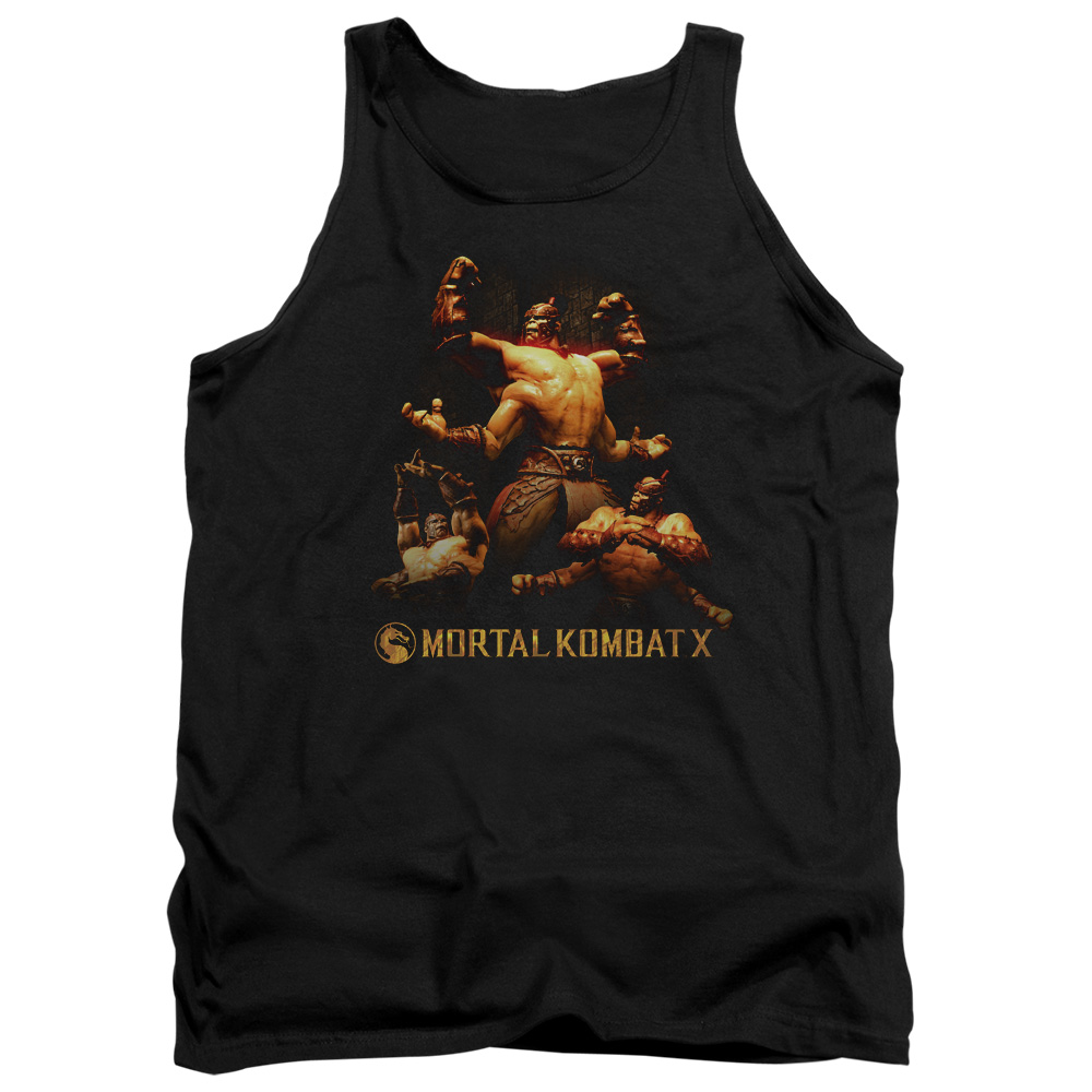 WBM469-TK-2 Mortal Kombat X Goro Adult Tank Top, Black - Medium