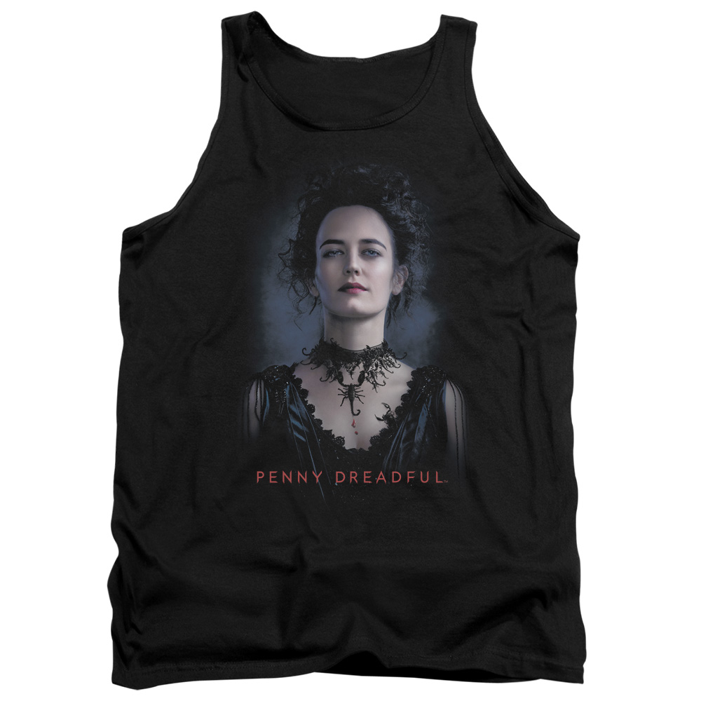 SHO480-TK-2 Penny Dreadful Vanessa Adult Tank Top, Black - Medium