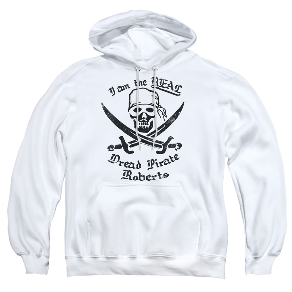 PB108L-AFTH-2 Princess Bride The Real DPR Adult Pullover Hoodie, White - Medium