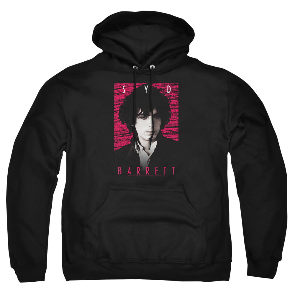PERRY130-AFTH-2 Syd Barrett Adult Pullover Hoodie, Black - Medium