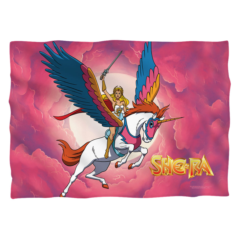Picture of Trevco Sportswear DRM286-PLO1-0 20 x 28 in. She-Ra Clouds Pillow Case&#44; White