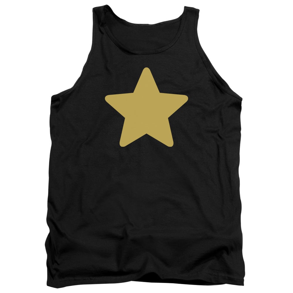 CN547-TK-1 Steven Universe Greg Star Adult Tank Top, Black - Small