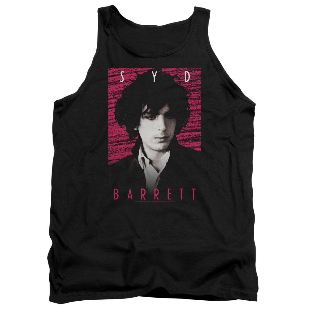 PERRY130-TK-5 Syd Barrett Adult Tank Top, Black - 2X