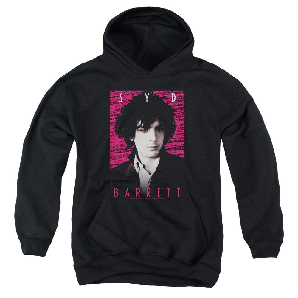 PERRY130-YFTH-2 Syd Barrett Youth Hooded Sweatshirt, Black - Medium