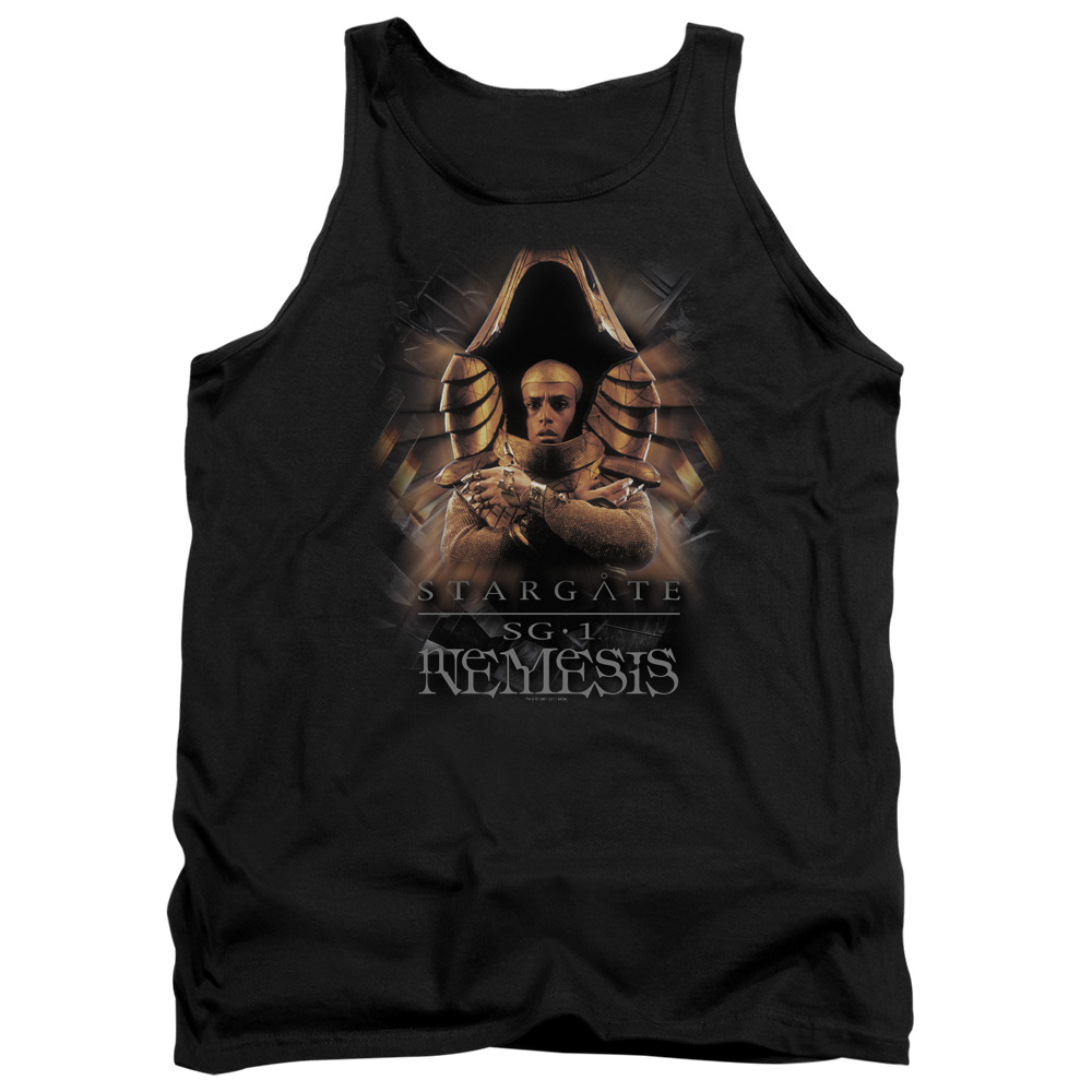 SG160-TK-4 SG1 Nemesis Adult Tank Top, Black - Extra Large