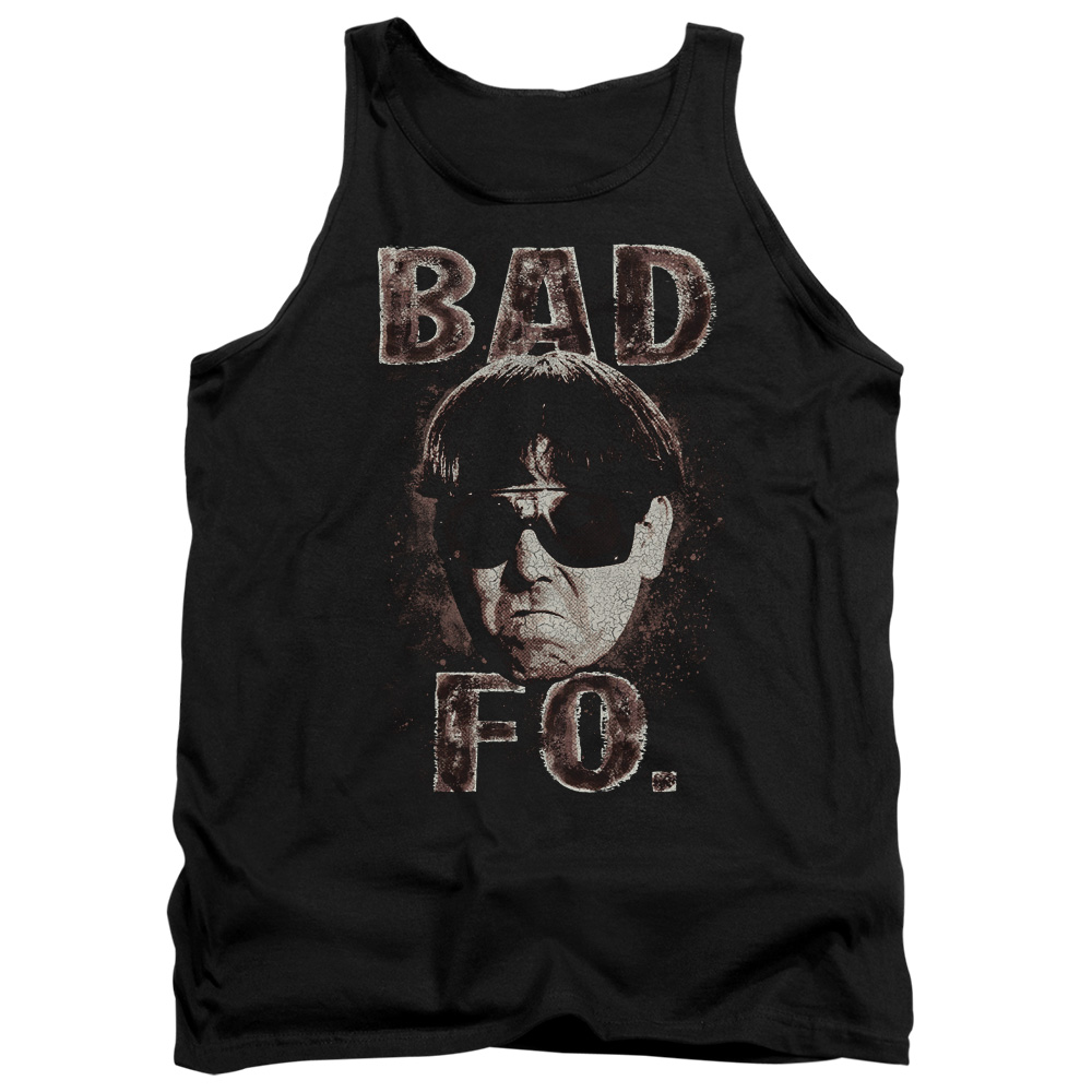 TTS131-TK-2 Three Stooges Bad Moe Fo Adult Tank Top, Black - Medium