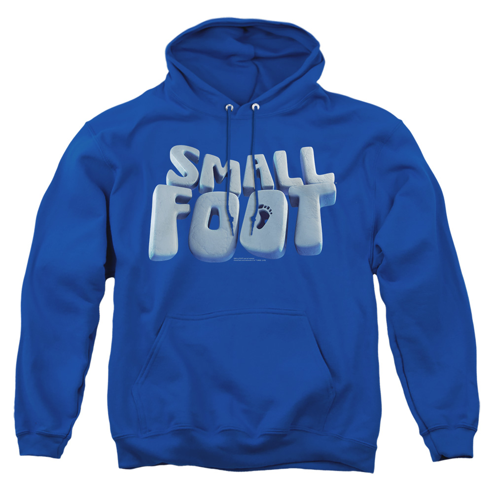 WBM941-AFTH-2 Smallfoot Logo Adult Pullover Hoodie, Royal - Medium