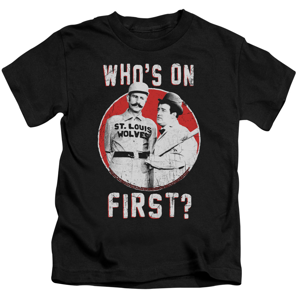 AAC115-KT-3 Abbott & Costello First-S by S Juvenile Short Sleeve Shirt, Black - Large 7