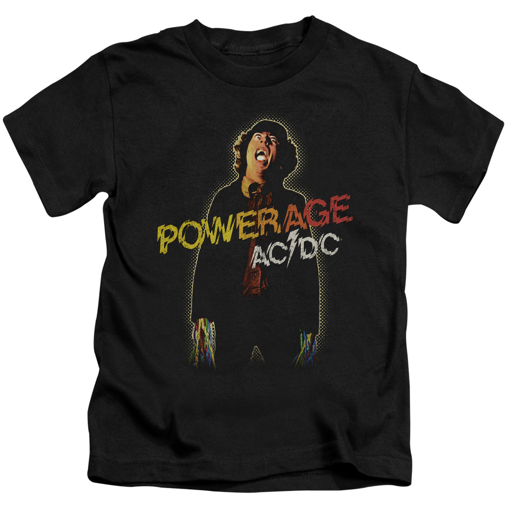 ACDC Powerage-S by S Juvenile Short Sleeve Shirt, Black - Small 4