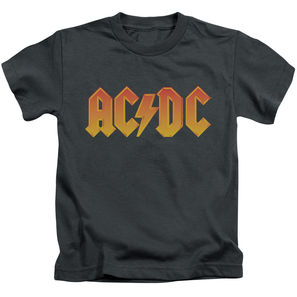 ACDC Logo-S by S Juvenile Short Sleeve Shirt, Charcoal - Large 7