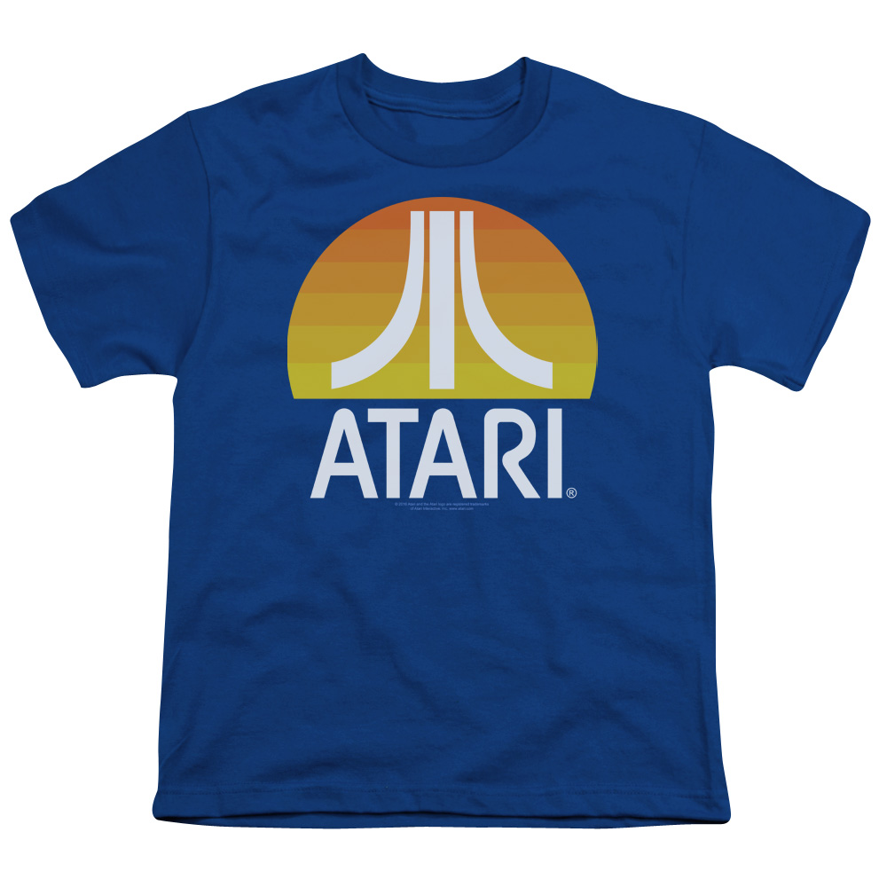 Atari Sunrise Clean-S by S Youth Short Sleeve Shirt - Royal Blue - Medium