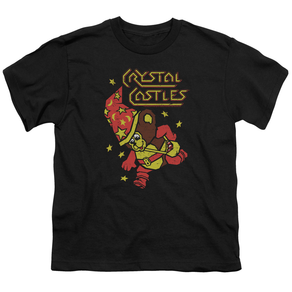 Atari Crystal Bear-S by S Youth Short Sleeve Shirt - Black - Extra Large