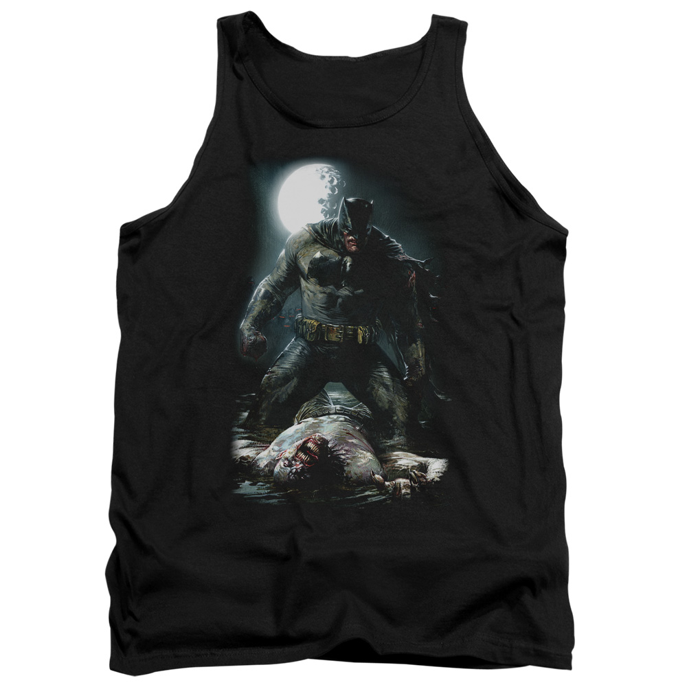Batman Mudhole-Adult Tank, Black - Medium