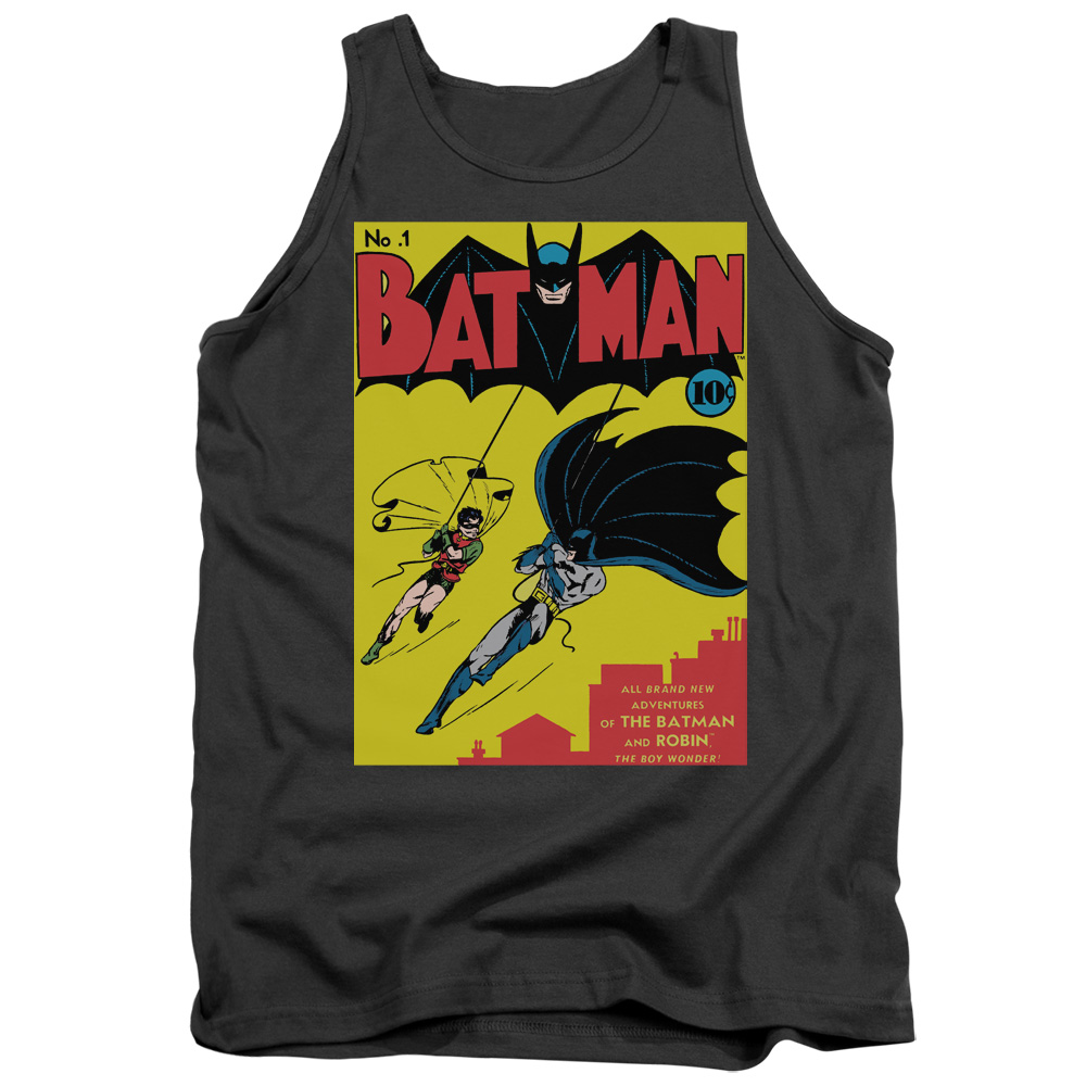 BM2706B-TK-2 Batman First-Adult Tank, Charcoal - Medium