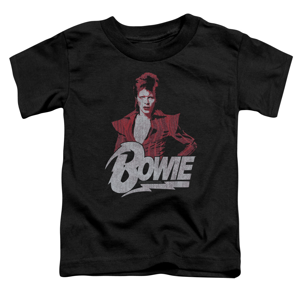 David Bowie Diamond David-S by S Toddler Tee - Black - Medium 3T