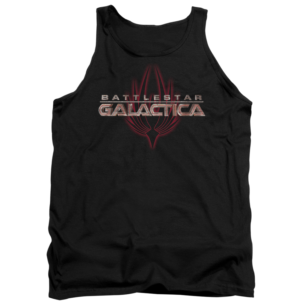 BSG Logo with Phoenix-Adult Tank - Black - Medium