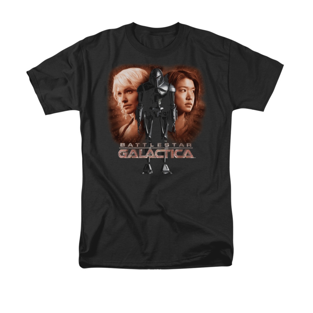 BSG Created by Man-S by S Adult Short Sleeve Shirt, Black - Medium