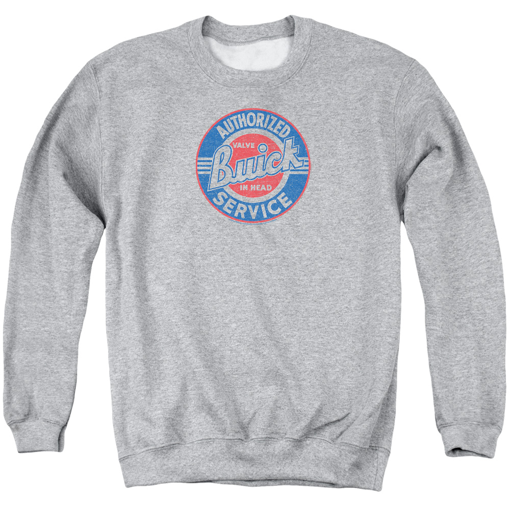 Buick Authorized Service-Adult Crewneck Sweatshirt - Athletic Heather - 2X