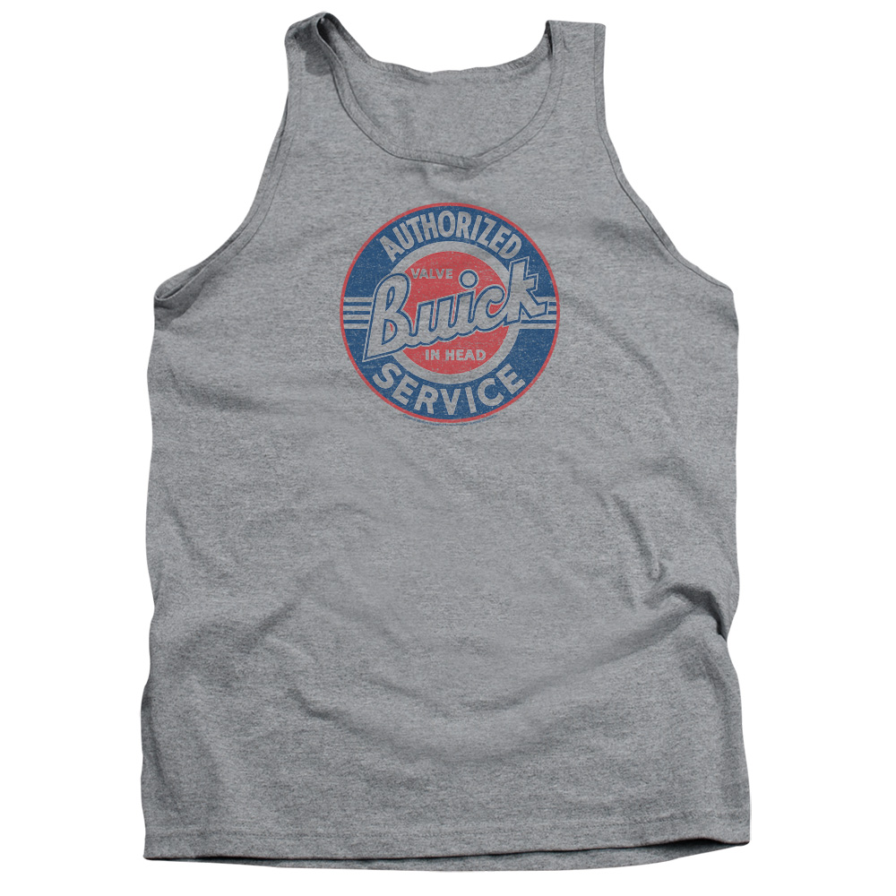 BUK100-TK-2 Buick Authorized Service-Adult Tank, Athletic Heather - Medium