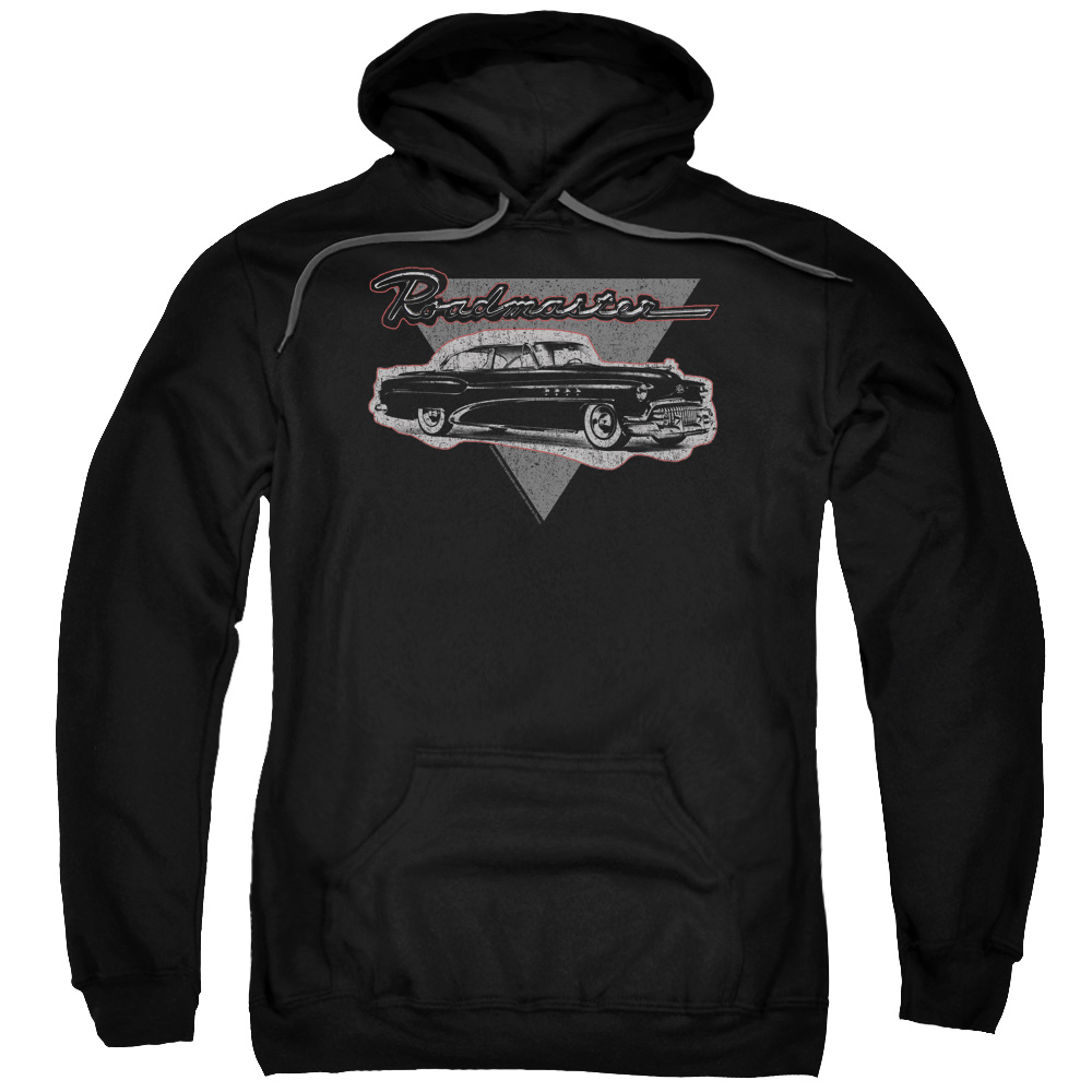 Buick 1952 Roadmaster-Adult Pull-Over Hoodie - Black - Medium