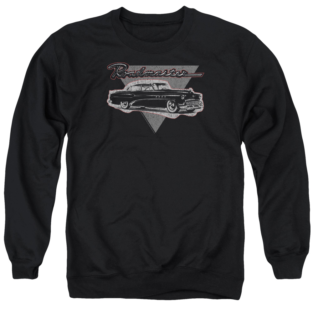 Buick 1952 Roadmaster-Adult Crewneck Sweatshirt - Black - Small