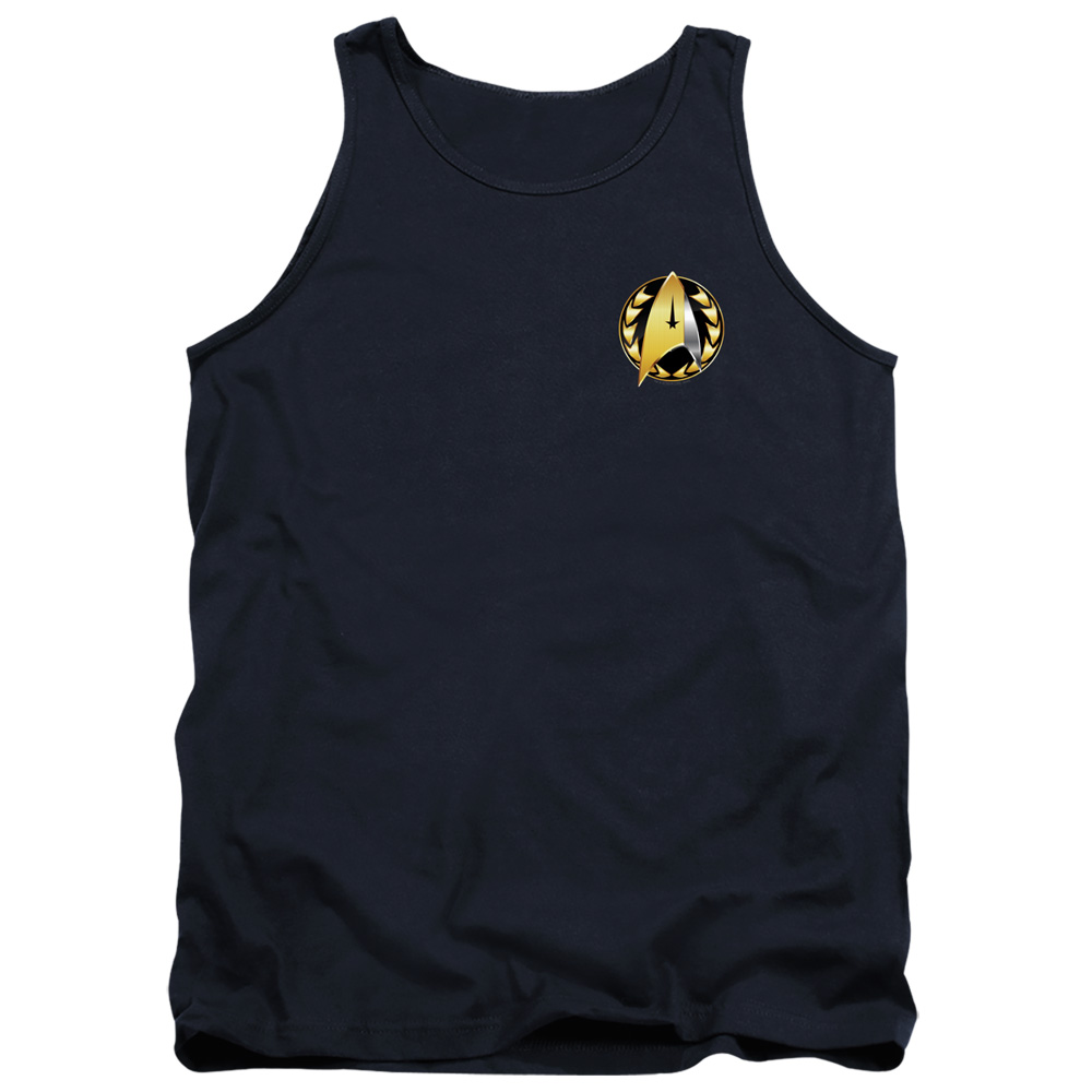 Star Trek Discovery & Admiral Badge-Adult Tank Top, Navy - 2X