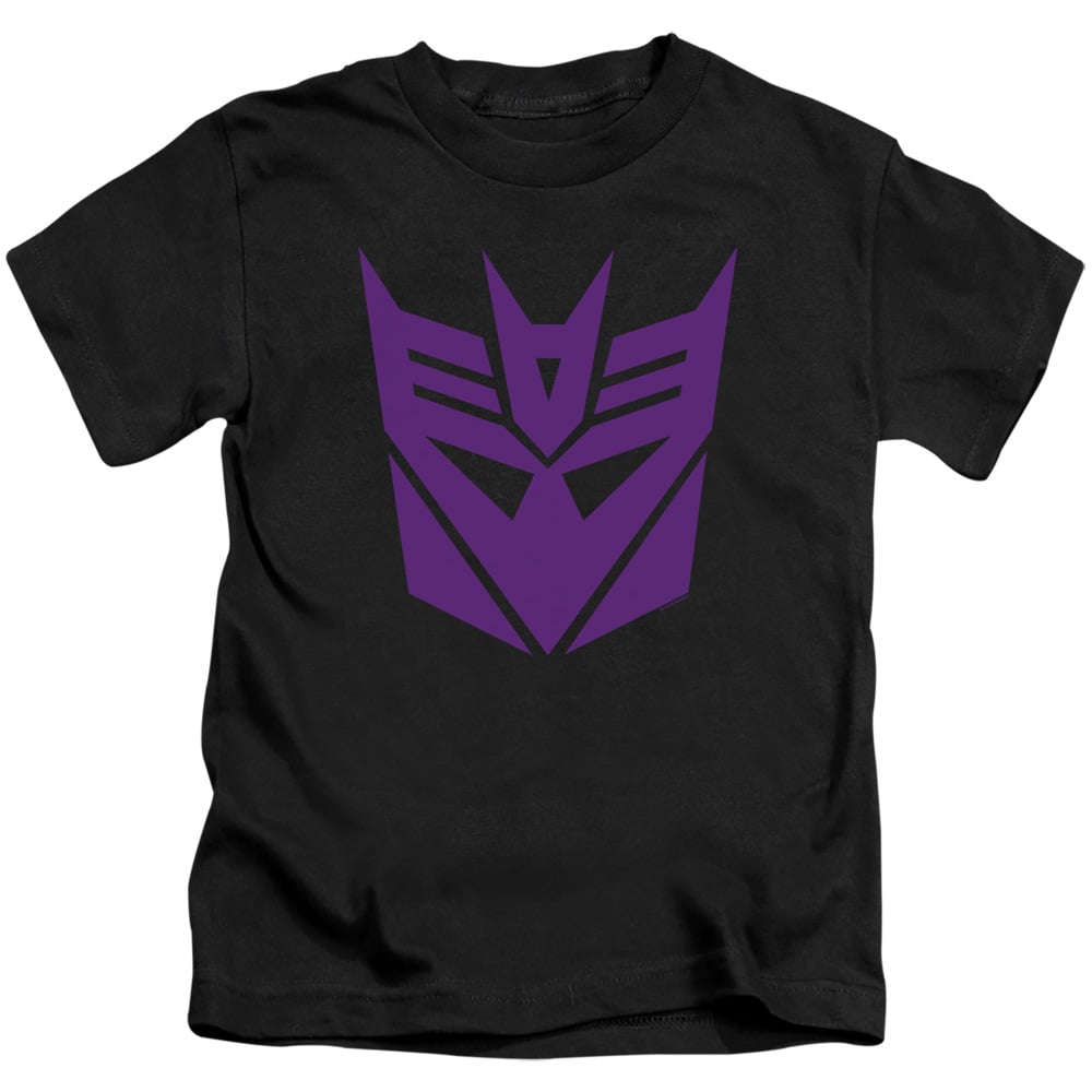 Transformers & Decepticon - Short Sleeve Juvenile 18-1 T-Shirt, Black - Small 4