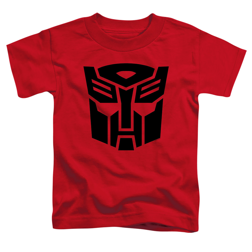 Transformers & Autobot-Short Sleeve Toddler Tee, Red - Medium 3T