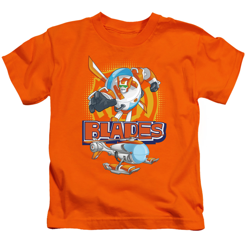 Transformers & Blades-Short Sleeve Juvenile 18-1 T-Shirt, Orange - Large 7