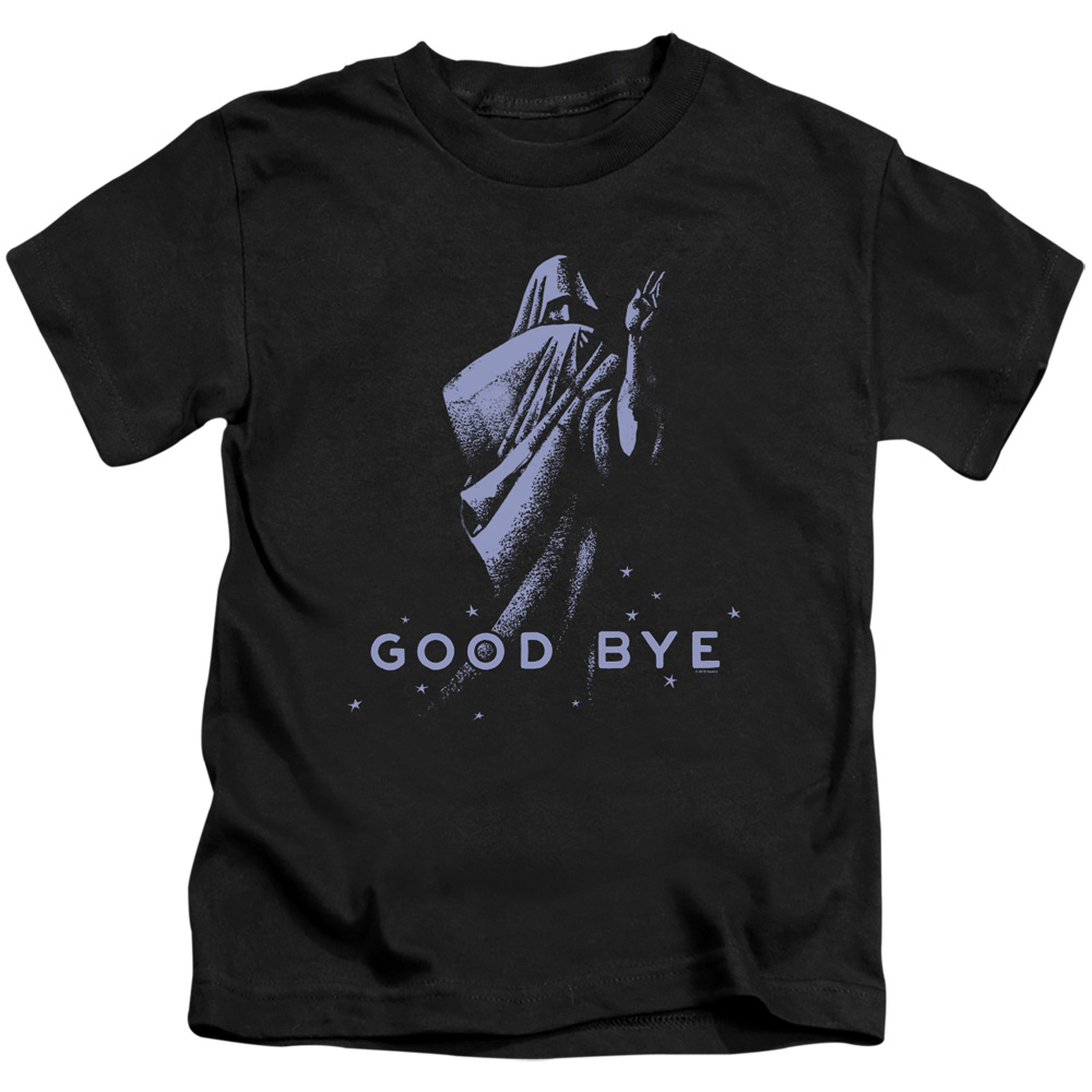 Ouija & Good Bye-Short Sleeve Juvenile 18-1 T-Shirt, Black - Medium 5-6