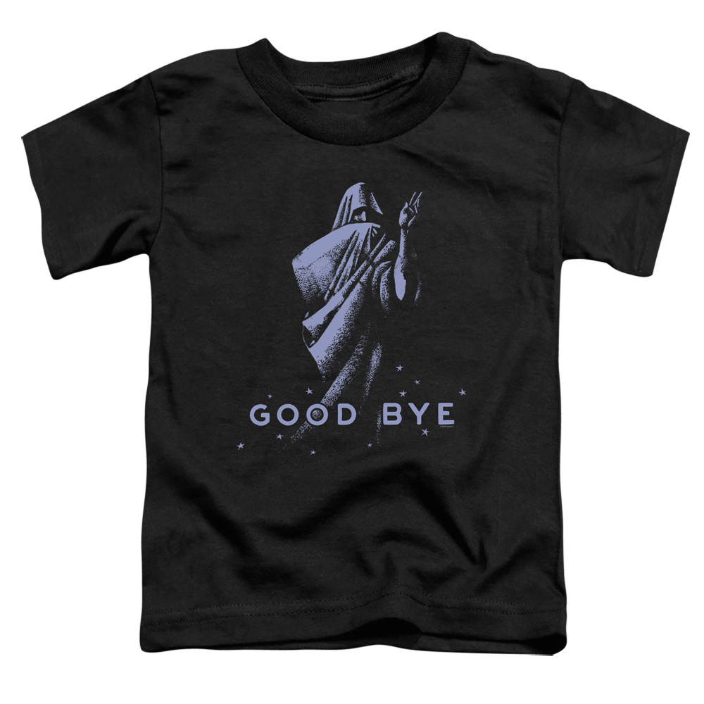 Ouija & Good Bye-Short Sleeve Toddler Tee, Black - Medium 3T
