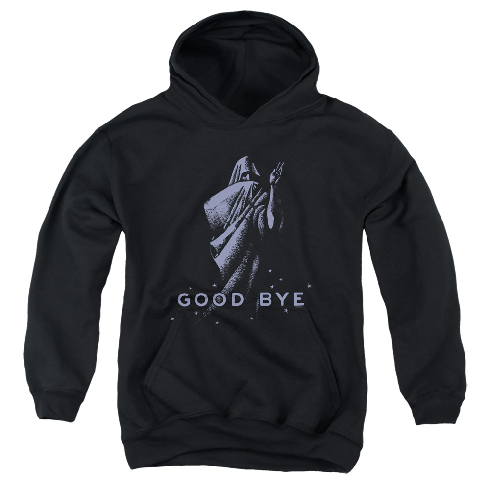 Ouija & Good Bye-Youth Pull-Over Hoodie, Black - Large