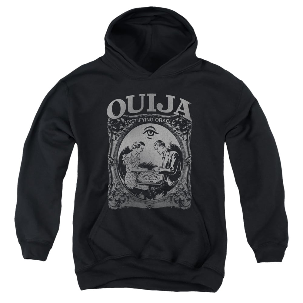 Ouija & Two-Youth Pull-Over Hoodie, Black - Small