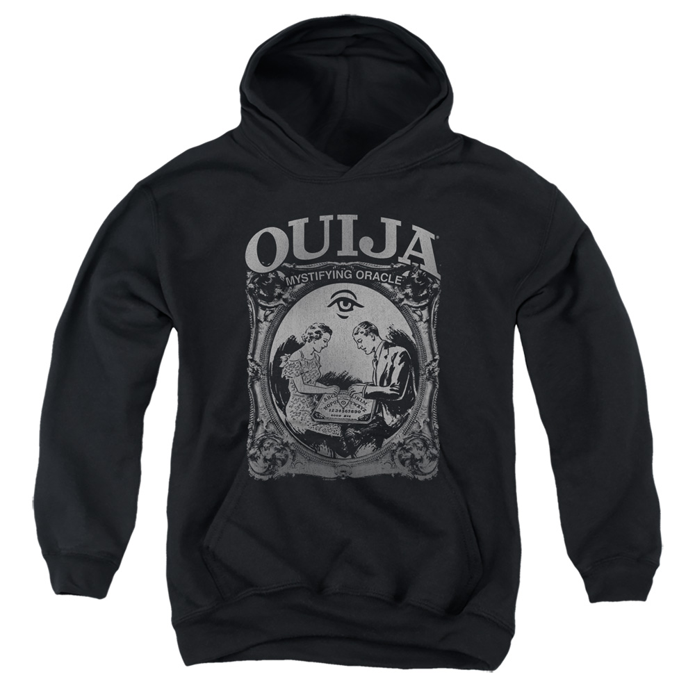 Ouija & Two-Youth Pull-Over Hoodie, Black - Medium