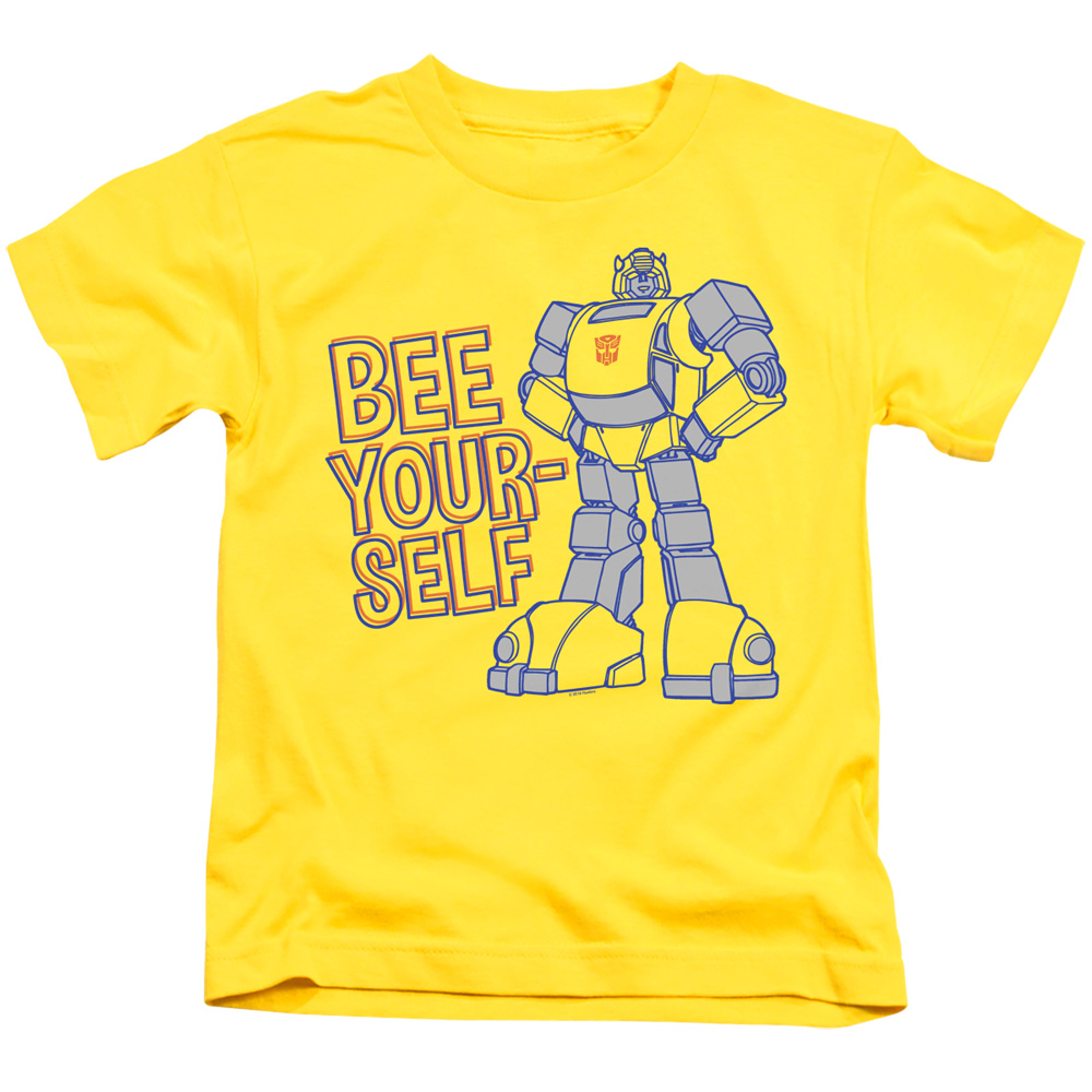 Transformers & Bee Yourself-Short Sleeve Juvenile 18-1 T-Shirt, Yellow - Large 7