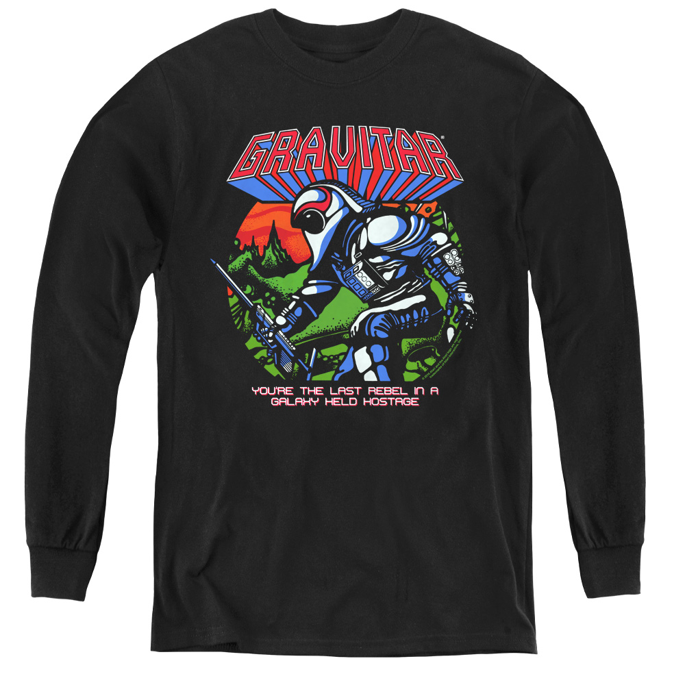 Atari & Last Rebel-Youth Long Sleeve Tee, Black - Large