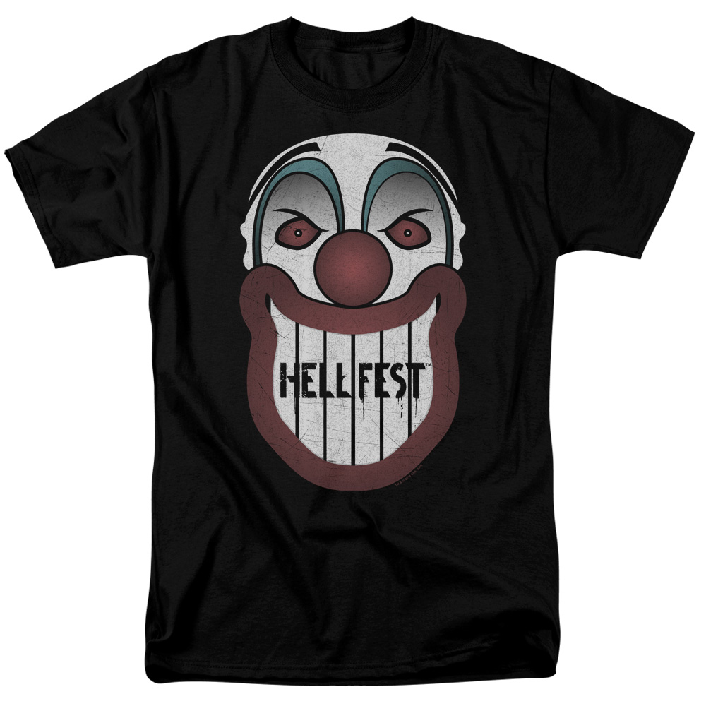 Hell Fest & Facade-Short Sleeve Adult 18-1 Tee, Black - 6X