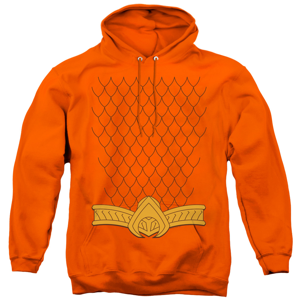 JLA & New Aqua Uniform - Adult Pull-Over Hoodie, Orange - Medium