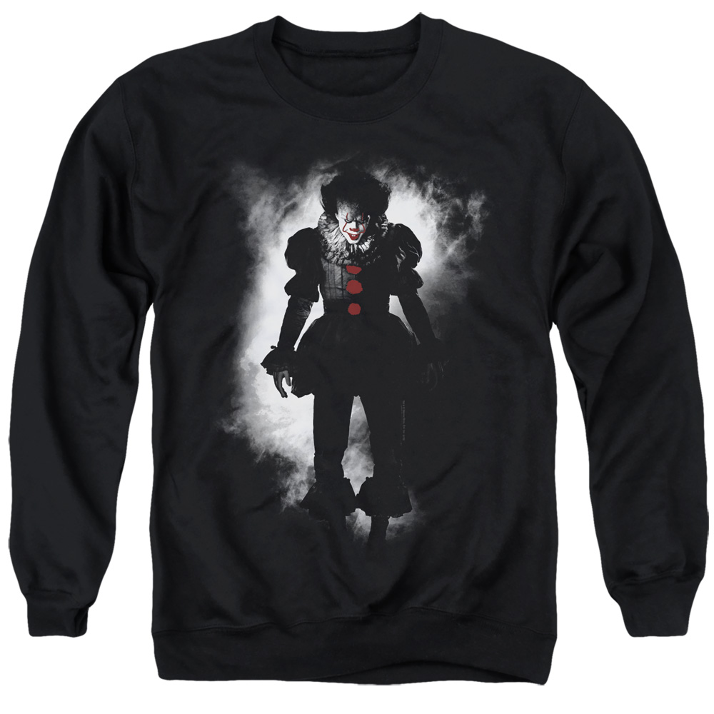 It & Floater Adult Crewneck Sweatshirt, Black - Large