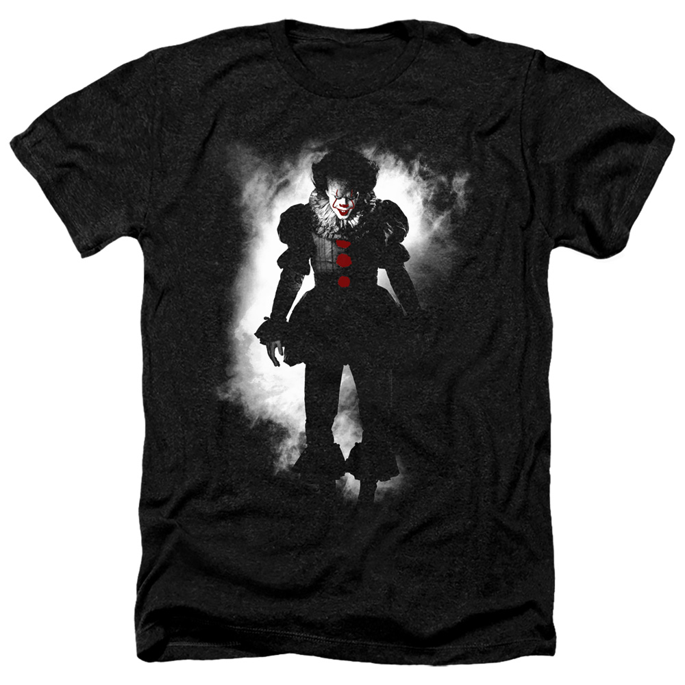 It & Floater Adult Heather T-Shirt, Black - 2X