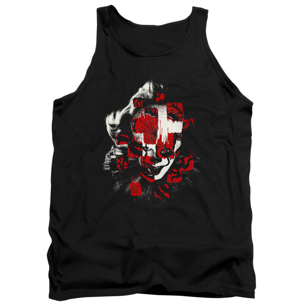 It 2 Come Back & Play Adult Tank Top T-Shirt, Black - Extra Large