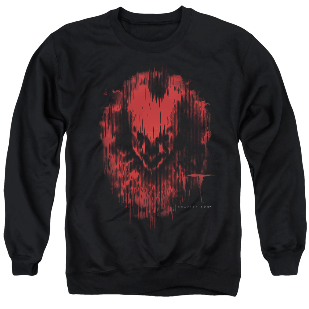 It 2 & It Isnt Dead Adult Crewneck Sweatshirt, Black - Medium