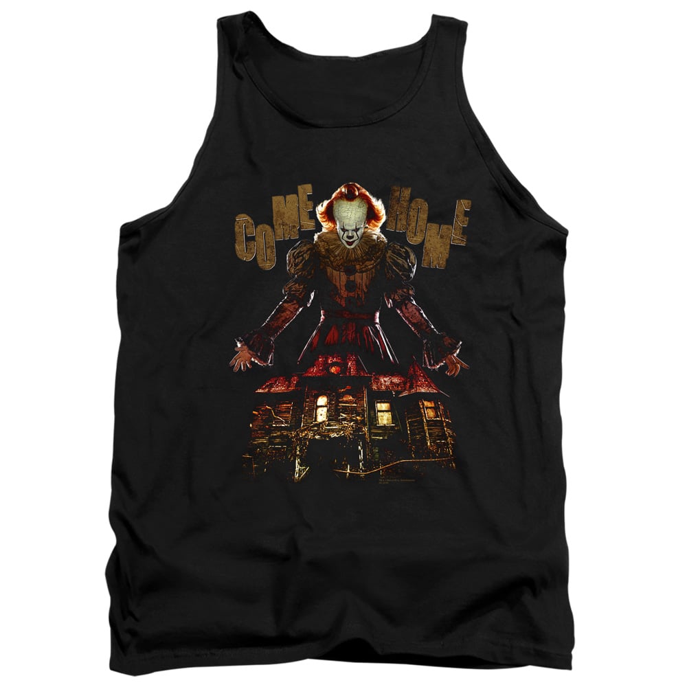 It 2 & Come Home Adult Tank Top T-Shirt, Black - Medium