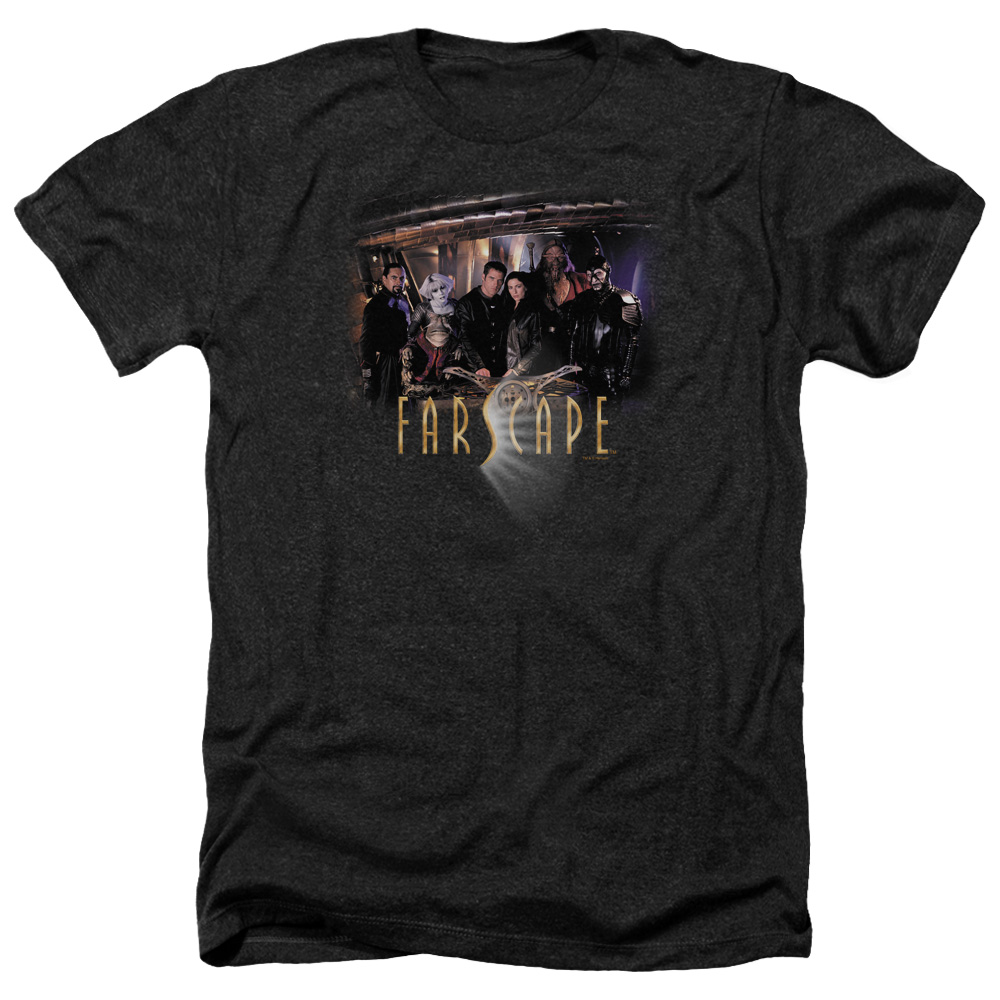 Farscape & Cast-Adult Heather, Black - Medium