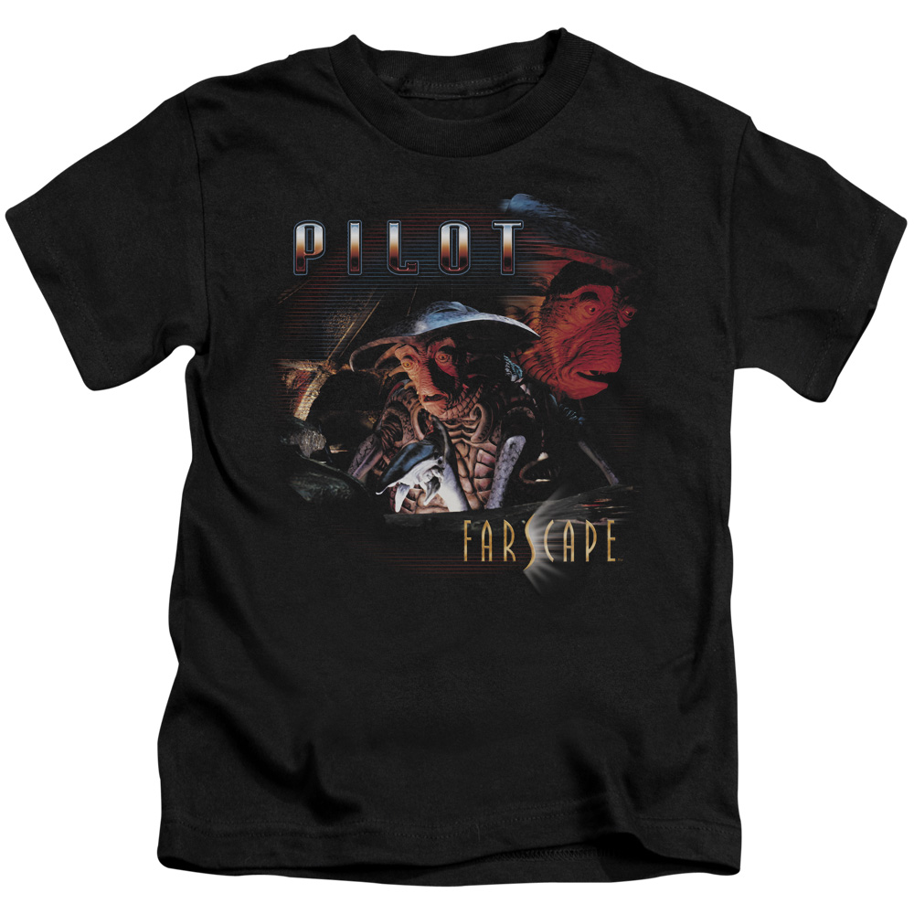 Farscape & Pilot Short Sleeve Juvenile 18-1 T-Shirt, Black - Large 7