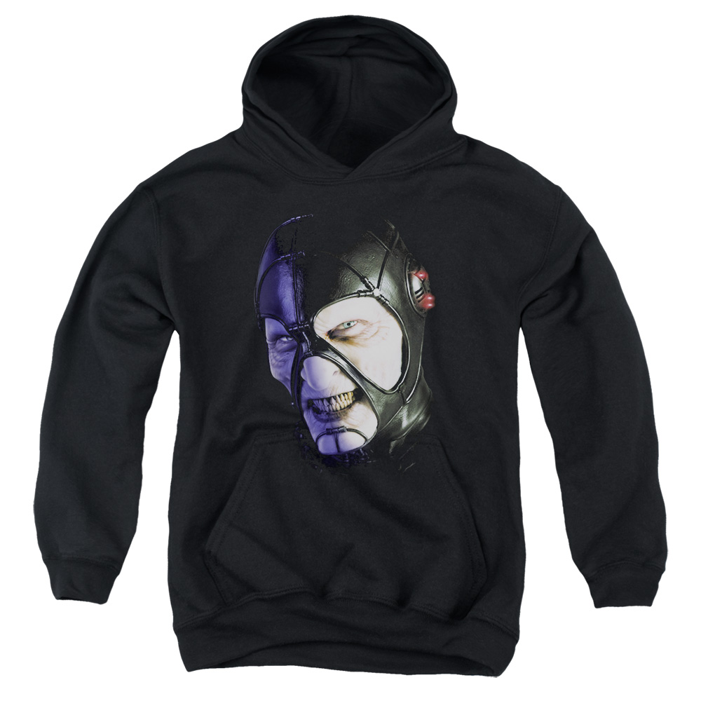 Trevco   Farscape & Keep Smiling-Youth Pull-Over Hoodie, Black - Extra Large
